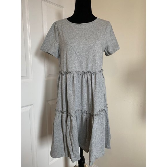 Ruffle Hem Babydoll Dress - Picture 3 of 6